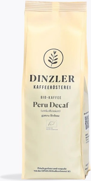 Dinzler Peru Decaf entkoffeiniert bio 250g