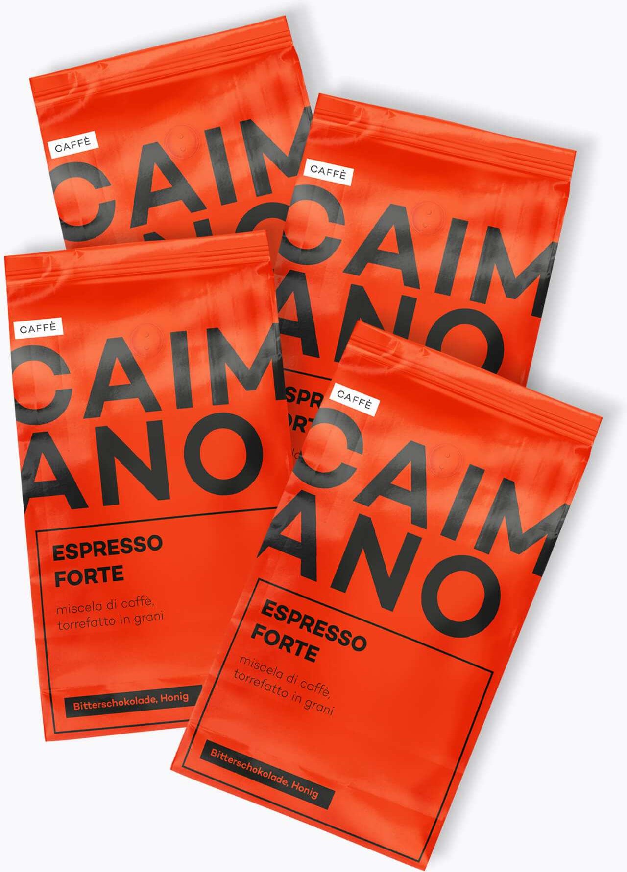 Caffè Caimano Espresso Forte Vorteilspaket 4 x 1kg