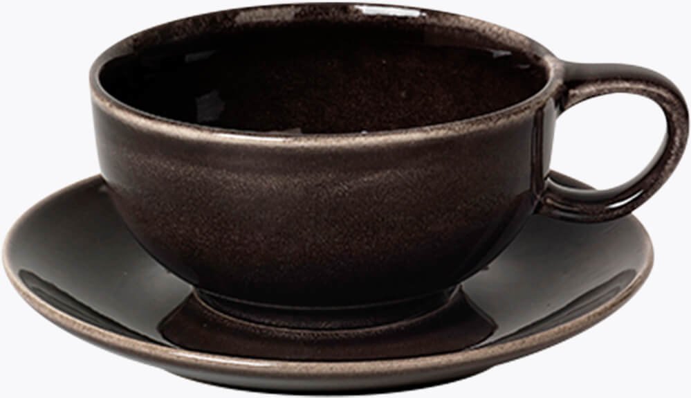 Broste Copenhagen Tasse "Nordic Coal" groß