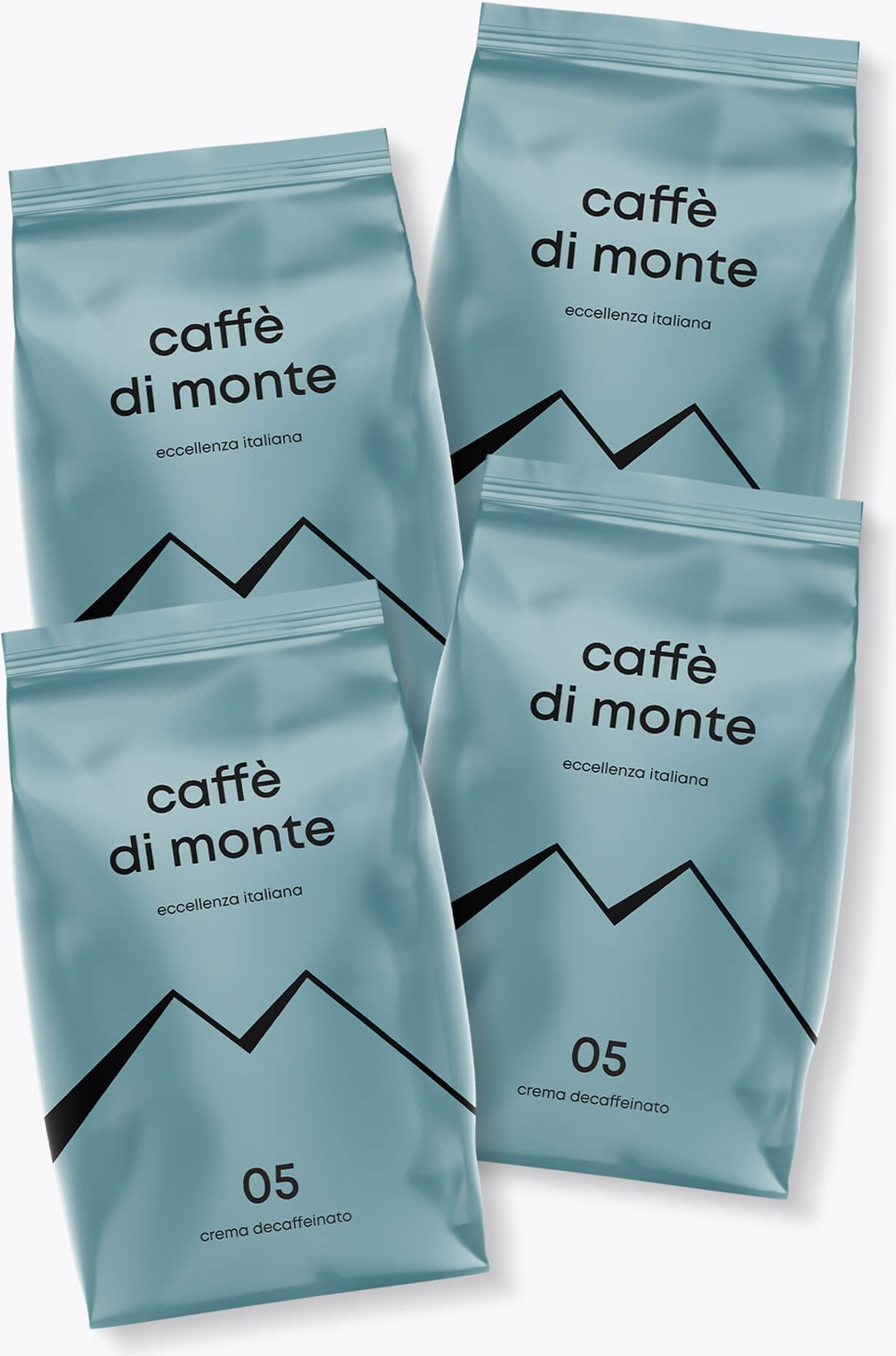 Caffè di Monte Crema Decaffeinato Vorteilspaket 4 x 1kg