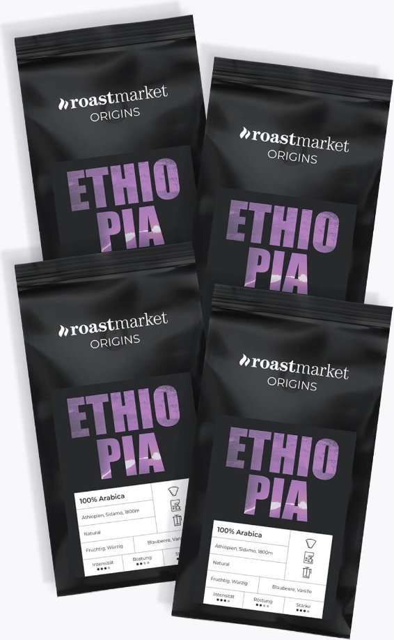 roastmarket ORIGINS ETHIOPIA Vorteilspaket 1kg