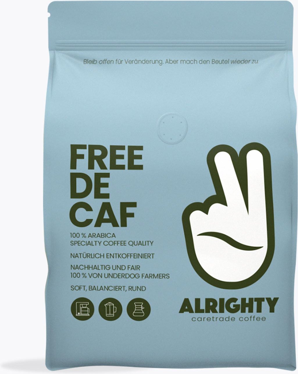 Alrighty Free Decaf 250g