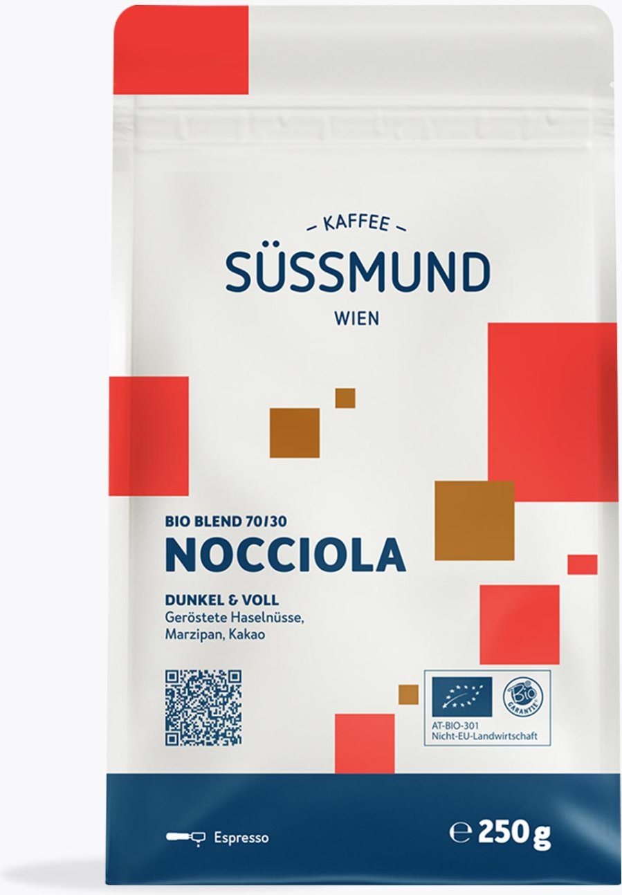 Süssmund Nocciola Bio Espresso Blend 250g