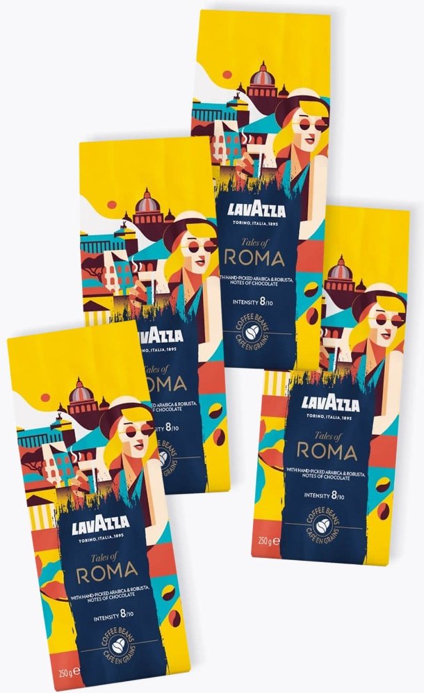 Lavazza Tales of Italy Roma Vorteilspaket 1kg