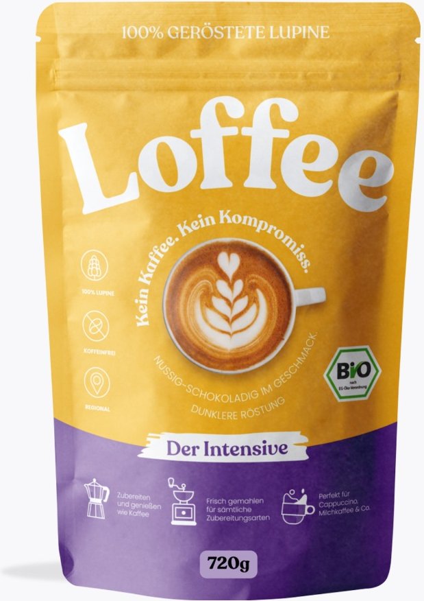 Loffee Der Intensive Bio Lupinenkaffee 720g gemahlen