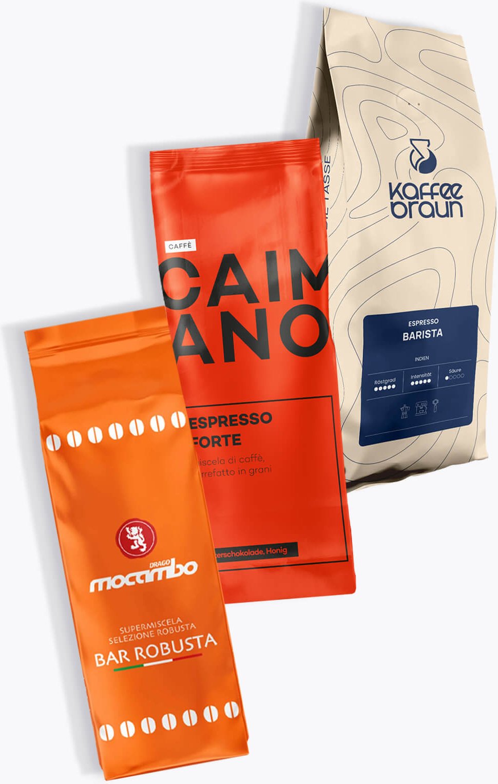 Thumbnail - Robusta Kaffee - Probierpaket 3 x 250g