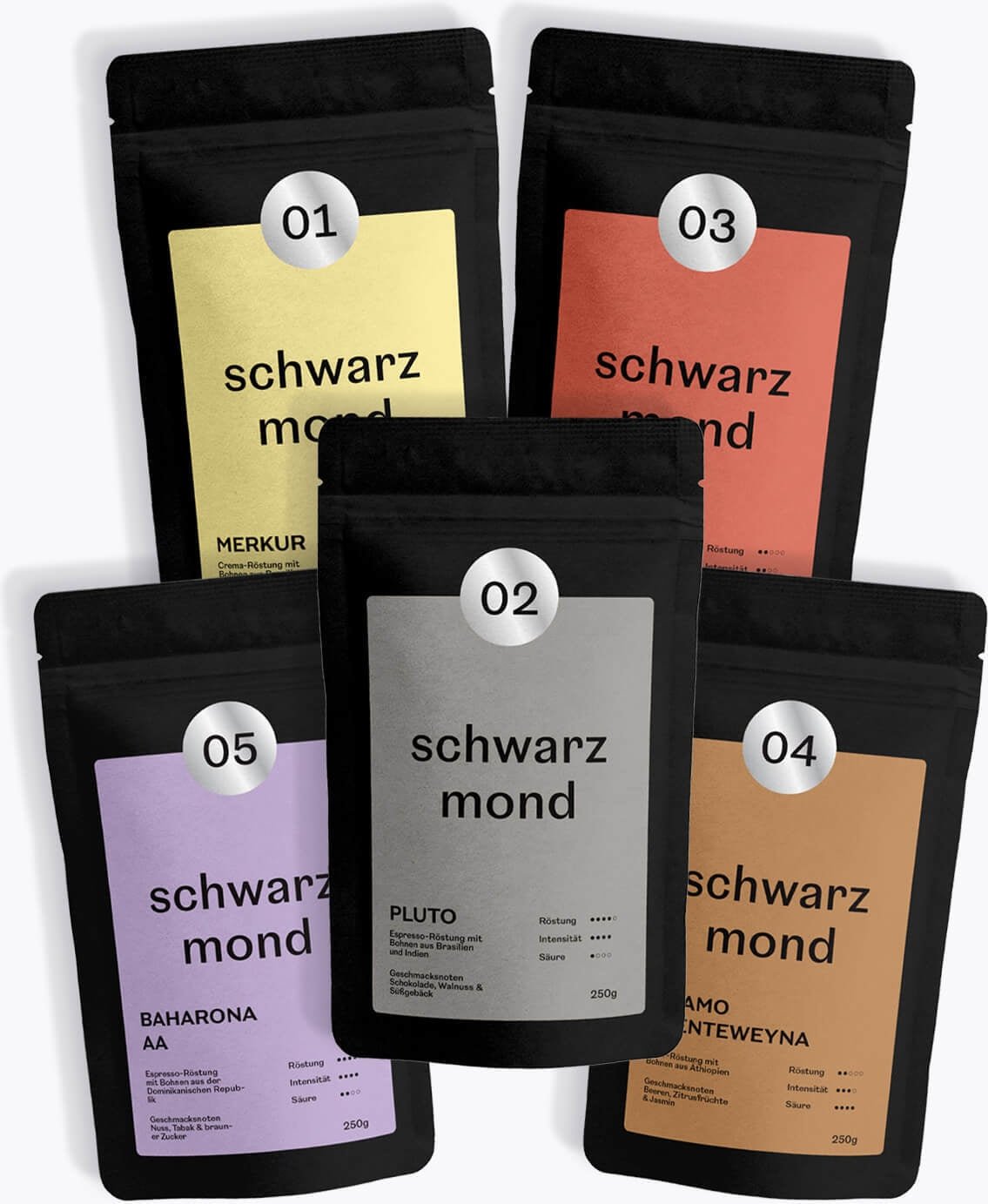 Schwarzmond Probierpaket 1,25kg
