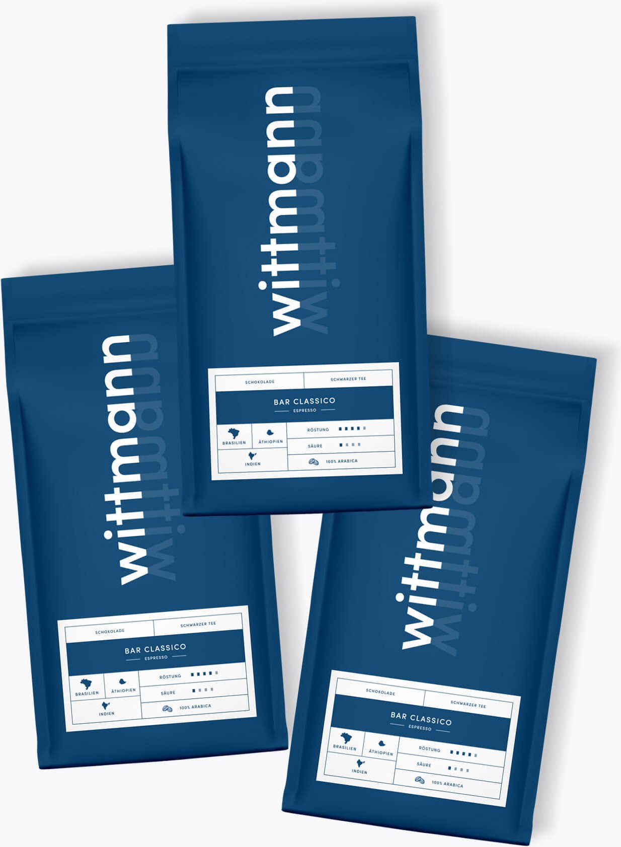 Wittmann Kaffee Bar Classico Vorteilspaket 3 x 1kg