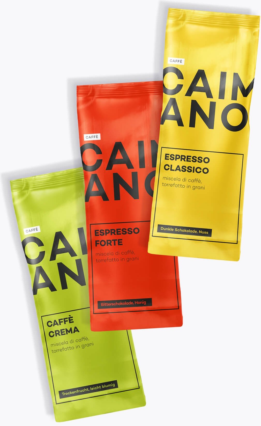 Caffè Caimano Probierpaket 3 x 250g