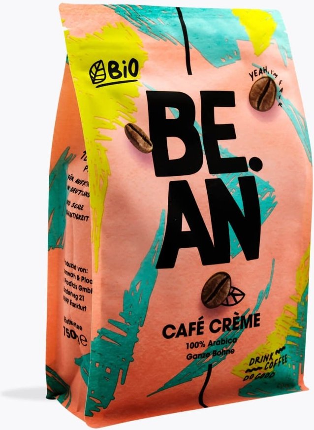 BE.AN Café Crème Bio 3 x 250g