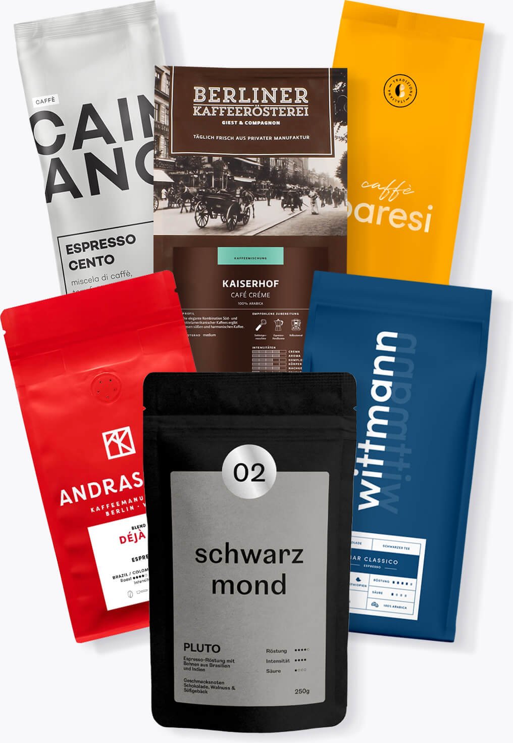 100% Arabica Espresso - Probierpaket 1,5kg