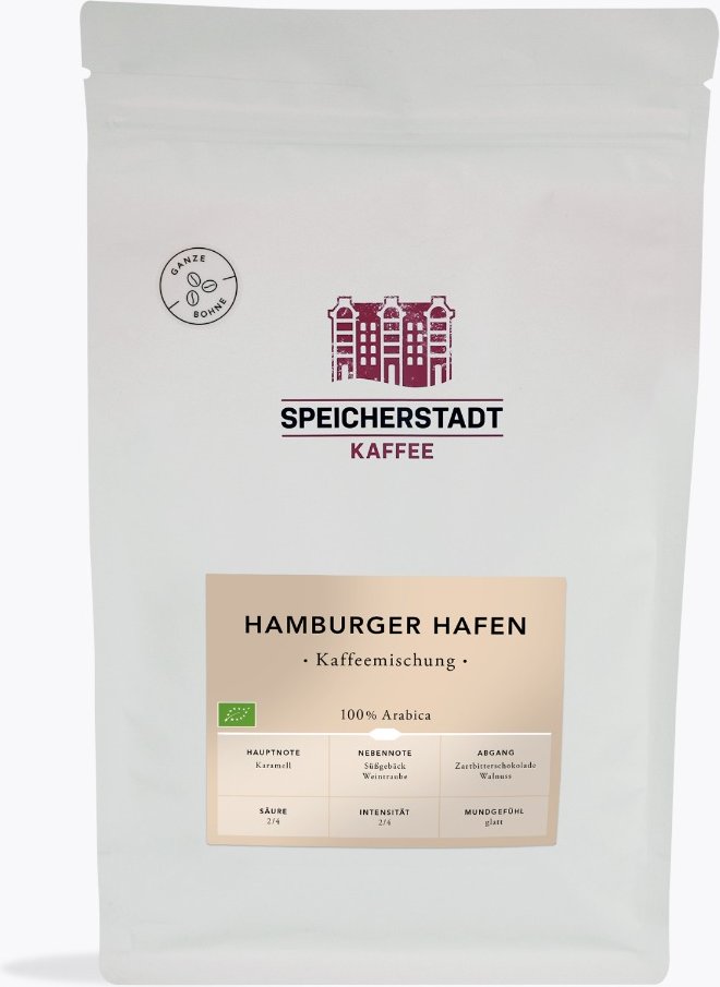 Speicherstadt Hamburger Hafen Kaffeemischung Bio 1kg