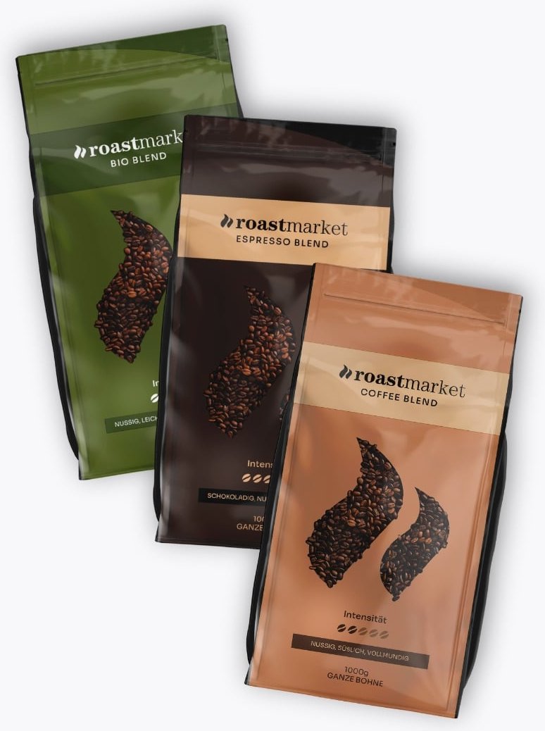 roastmarket Blends Probierpaket 3 x 1kg