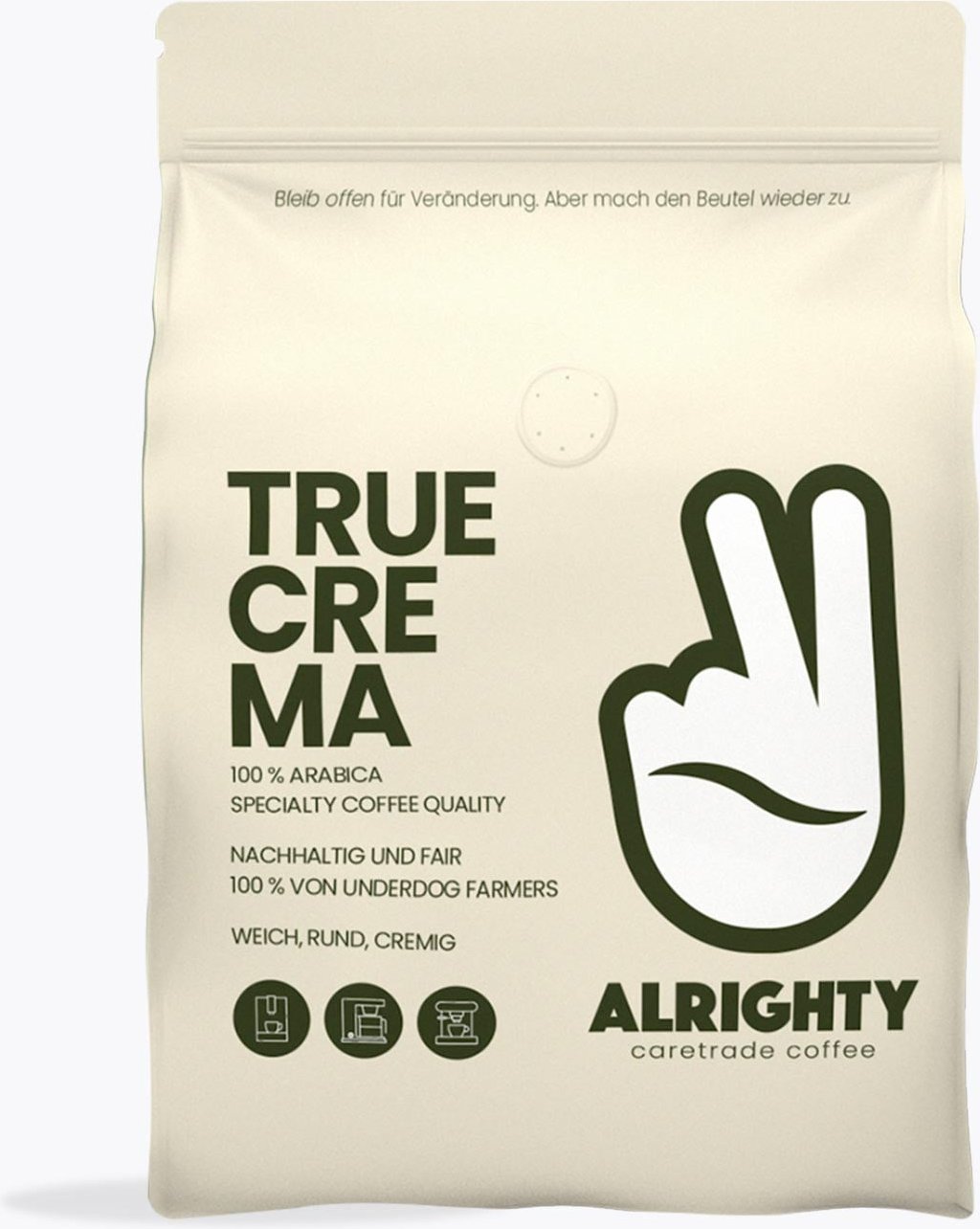 Alrighty True Crema 250g