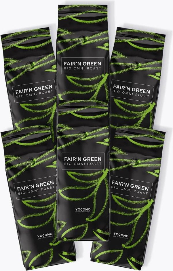 YOCOMO Fair 'n Green Bio Omni Roast Vorteilspaket 6kg