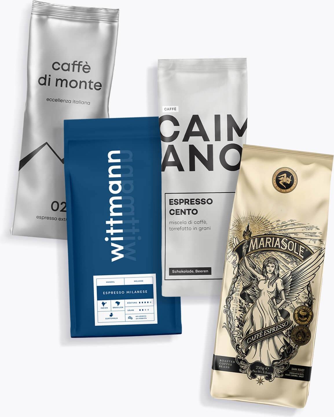 Bestseller Espresso - Probierpaket 1kg