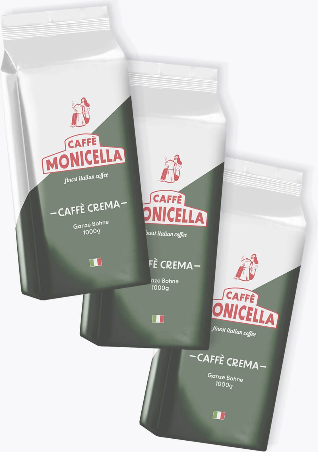 Caffè Monicella Caffè Crema Vorteilspaket 3 x 1kg