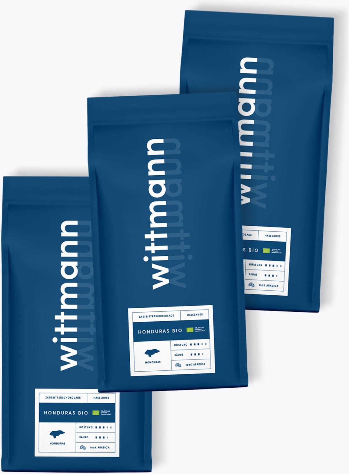 Wittmann Kaffee Honduras Bio Vorteilspaket 3 x 1kg