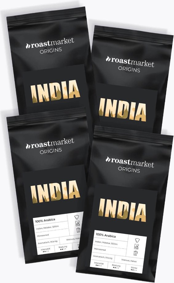 roastmarket ORIGINS INDIA Vorteilspaket 1kg