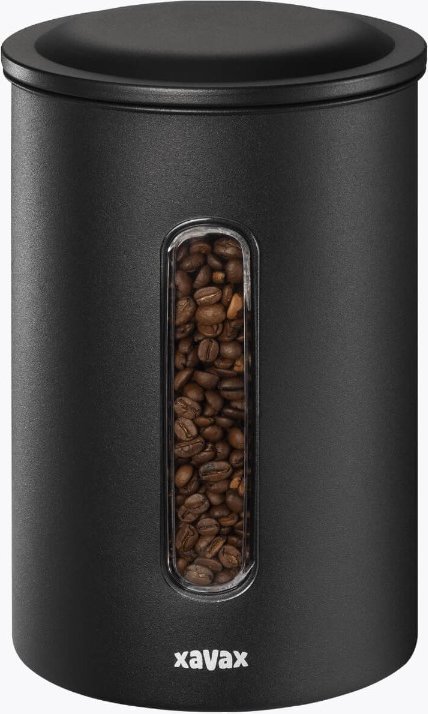 Xavax Kaffeedose Schwarz 1,3 x 1kg
