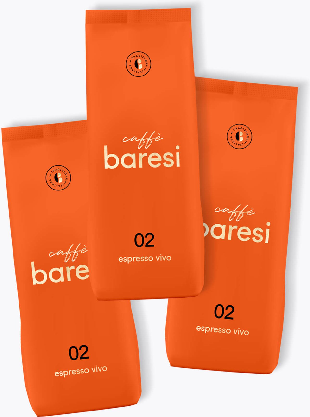 caffè baresi Espresso Vivo Vorteilspaket 3 x 1kg