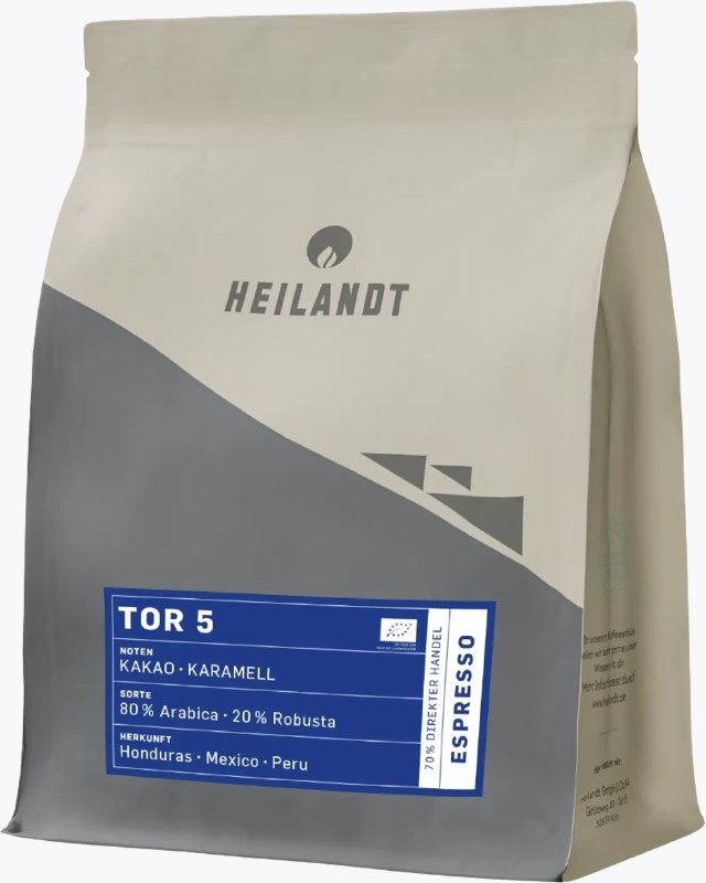 Heilandt Espresso Tor 5 Bio 1kg