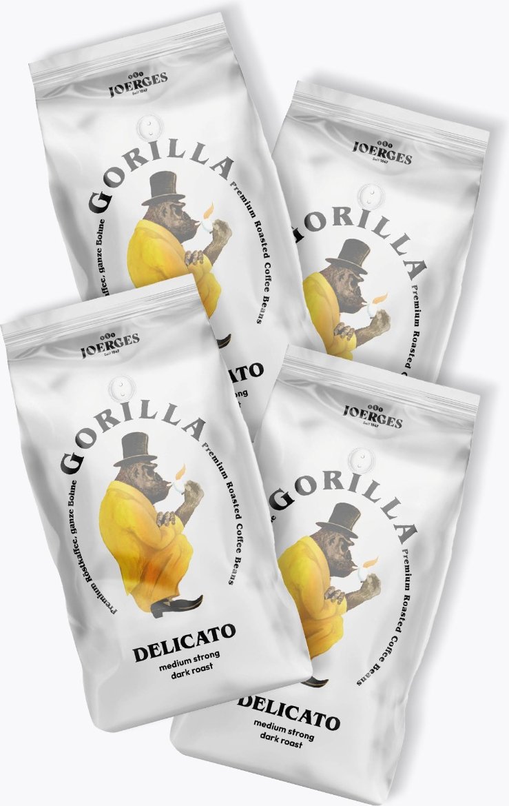 Gorilla Delicato Vorteilspaket 4 x 1kg