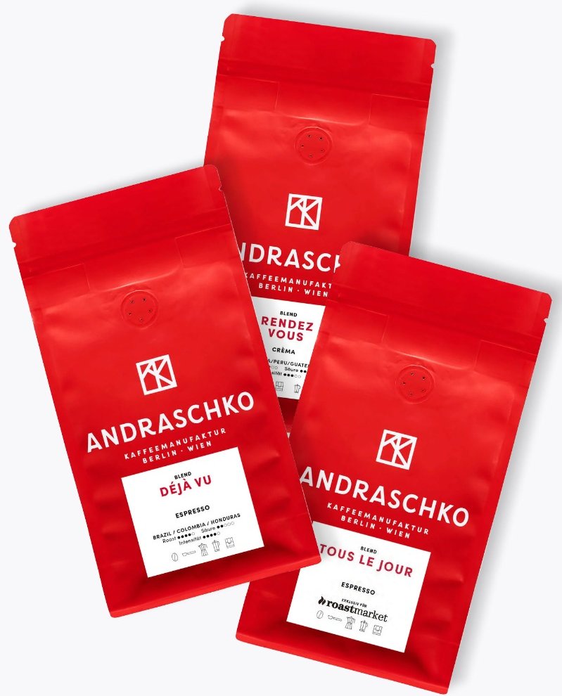 Andraschko Exklusives Probierpaket 3 x 250g