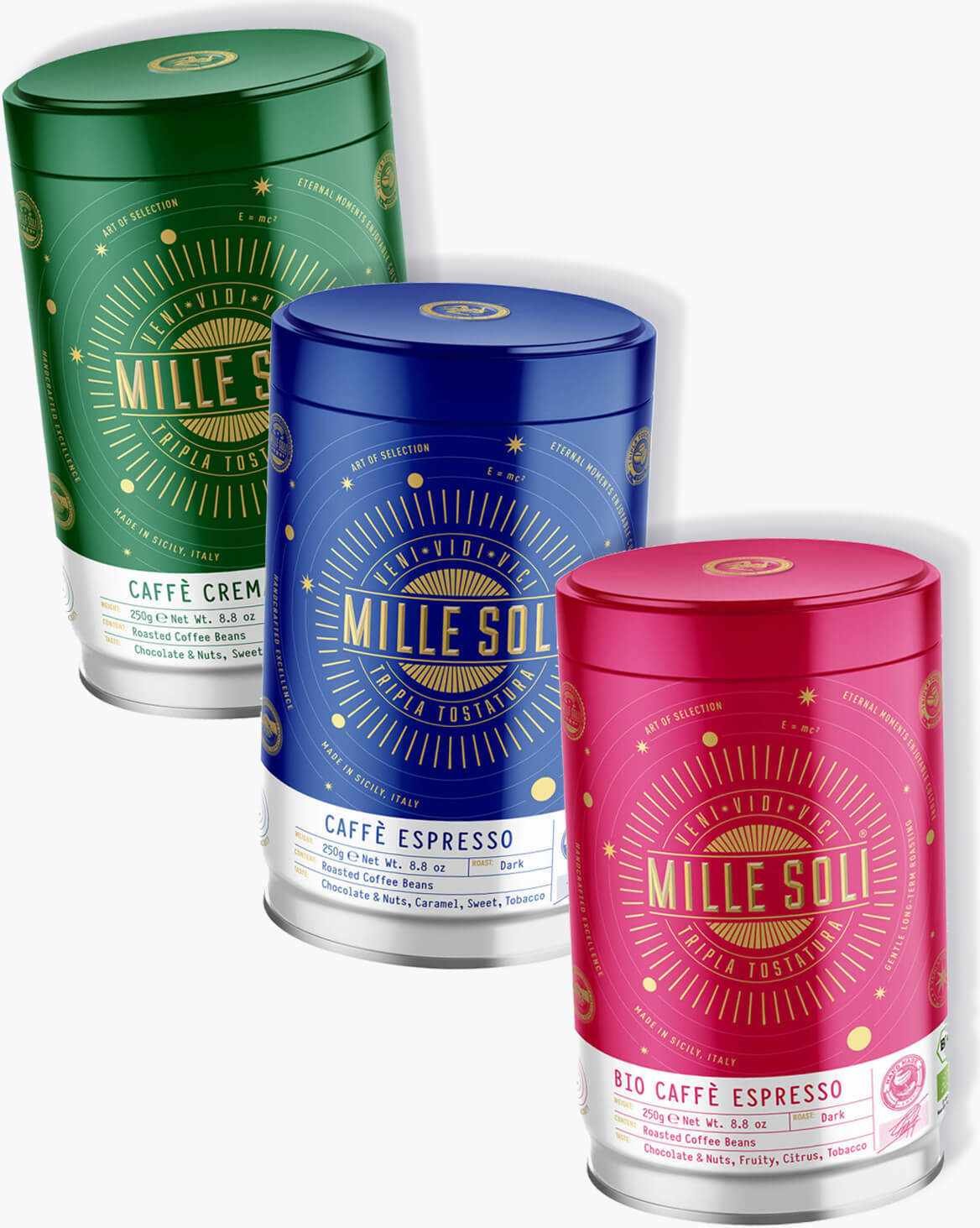 Mille Soli Probierpaket 3 x 250g