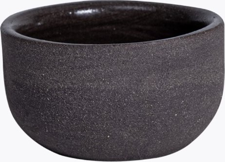 MURA MURA Ceramics KUMO Espressotasse Grau/Schwarz