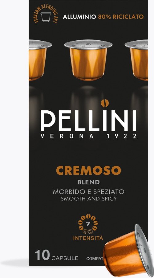 Pellini Cremoso 10 Kapseln Nespresso® kompatibel