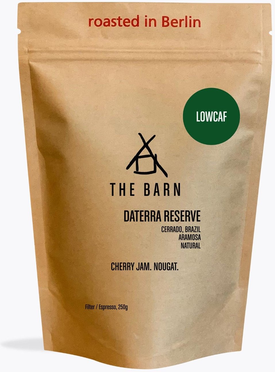 The Barn Daterra Reserve Low Caf 250g