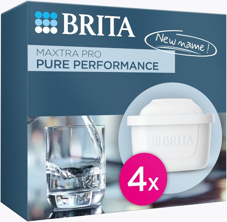 BRITA Wasserfilter-Kartusche Maxtra Pro ALL-IN-1 4er Pack