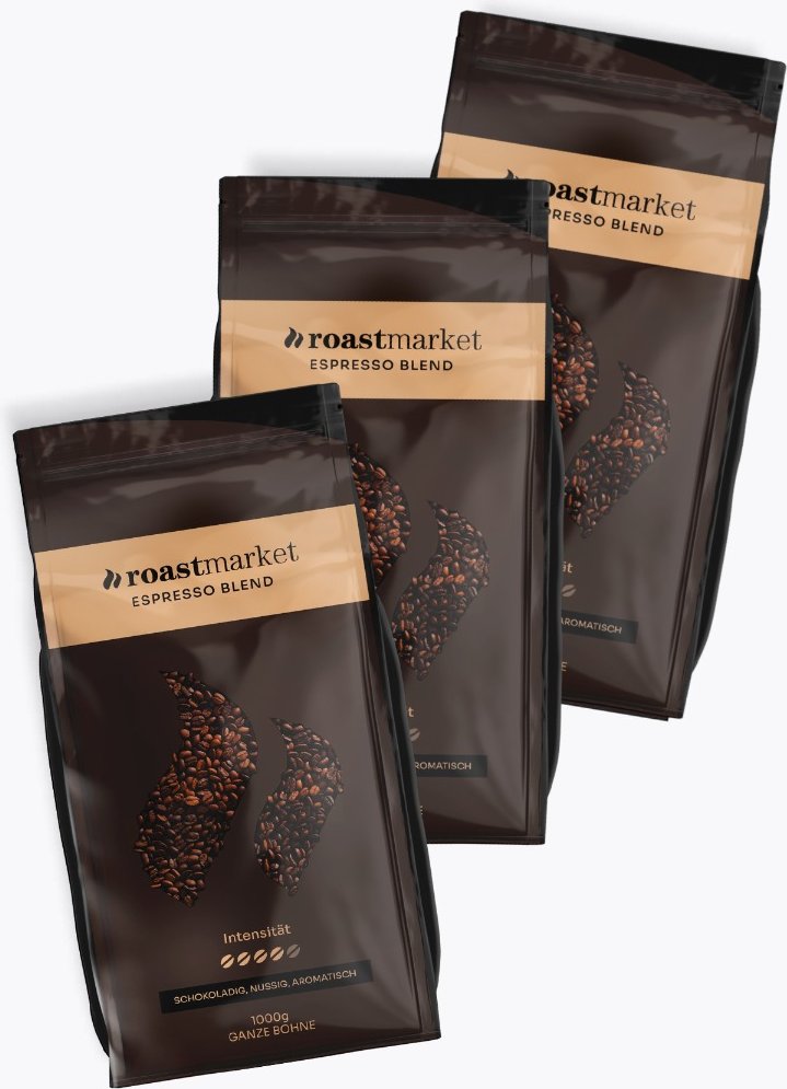 Thumbnail - roastmarket Espresso Blend Vorteilspaket 3 x 1kg