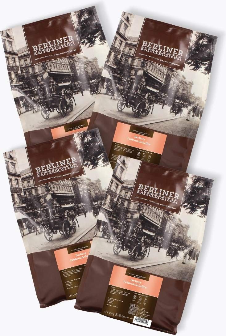 Thumbnail - Berliner Kaffeerösterei Berliner Frühstückskaffee Vorteilspaket 4 x 1kg