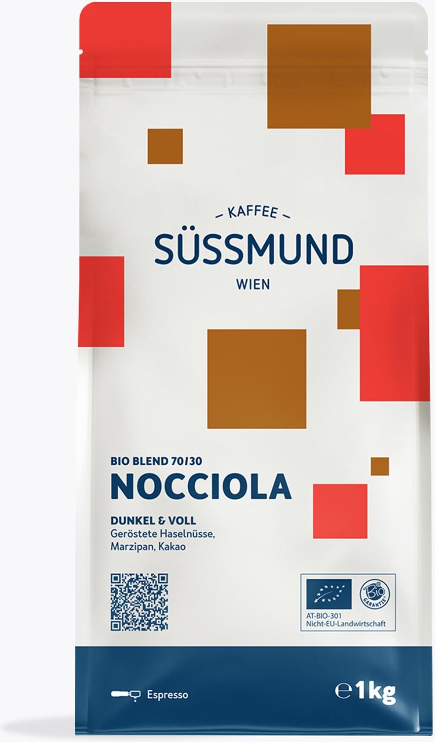 Süssmund Nocciola Bio Espresso Blend 1kg