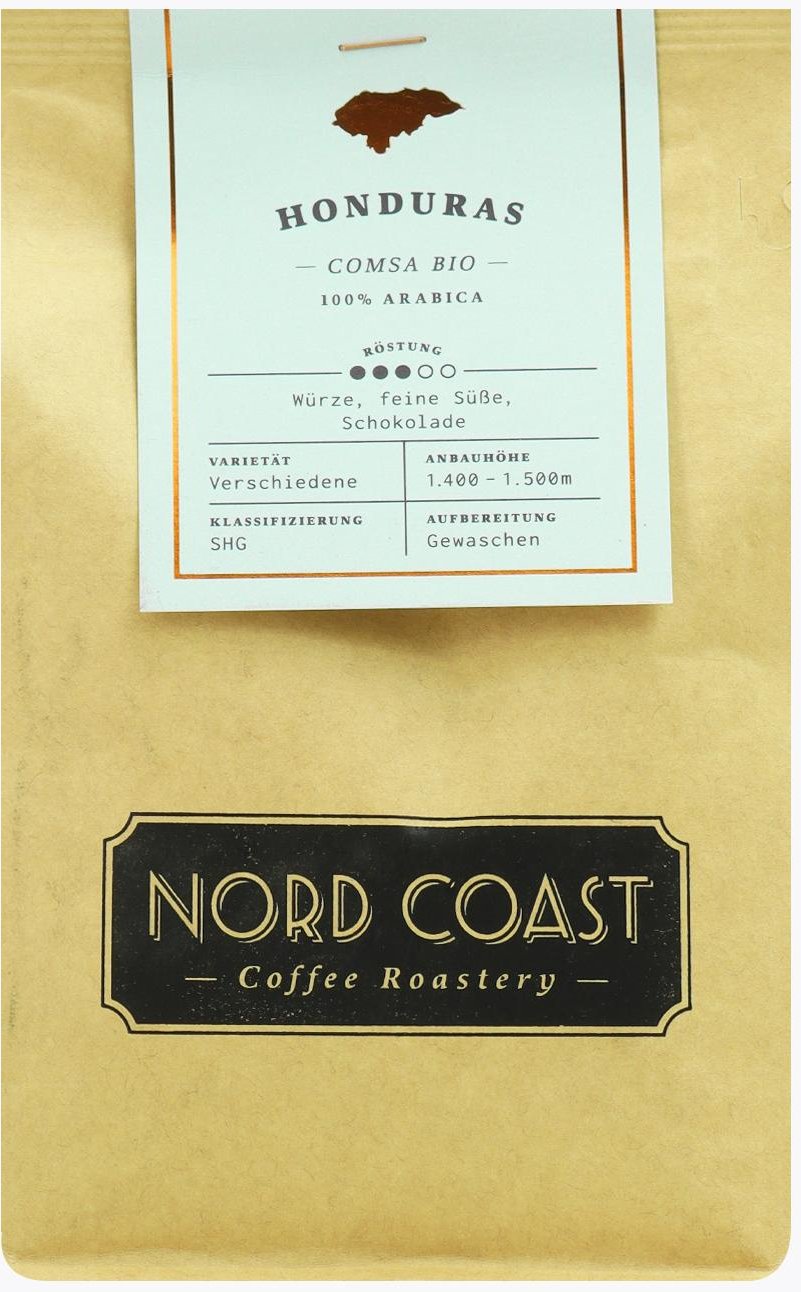 Nord Coast Coffee Honduras Comsa Bio 250g