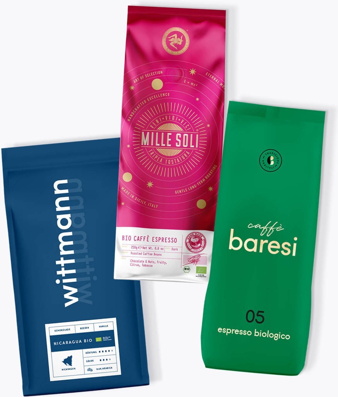 Thumbnail - Bio Espresso Probierpaket 3 x 250g