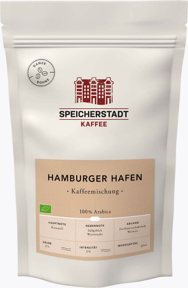 Speicherstadt Hamburger Hafen Kaffeemischung Bio 1kg