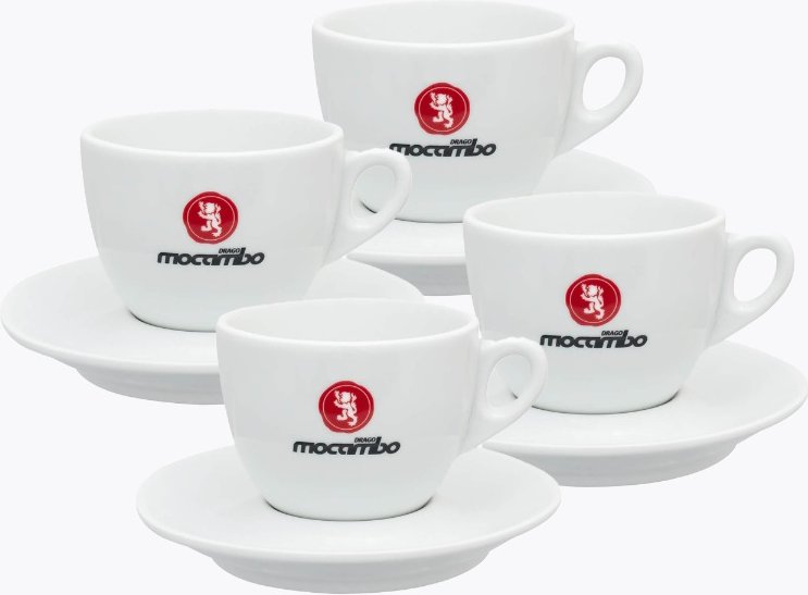 Drago Mocambo Cappuccinotasse 4er Set