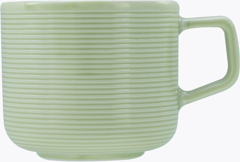 CreaTable Session Cappuccinotasse mit Untertasse Salbei