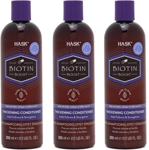 HASK Biotin Conditioner 3x355 ml