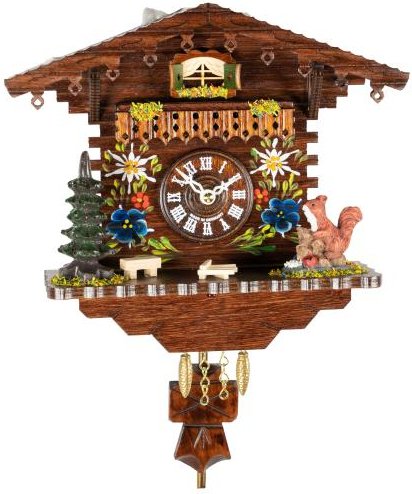 Trenkle Kuckucksuhr, Quarz, mit 12 Melodien