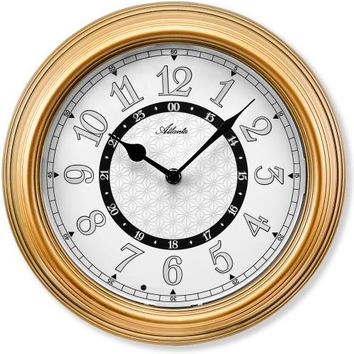 Atlanta Wanduhr, Quarz, Lichtsensor