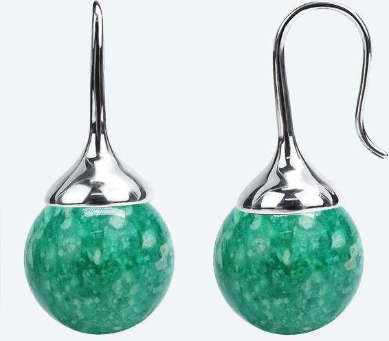 Ohrhänger 925 Sterling Silber Amazonit