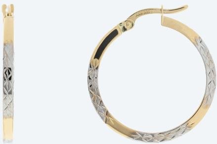 Creolen 585 Gold bicolor