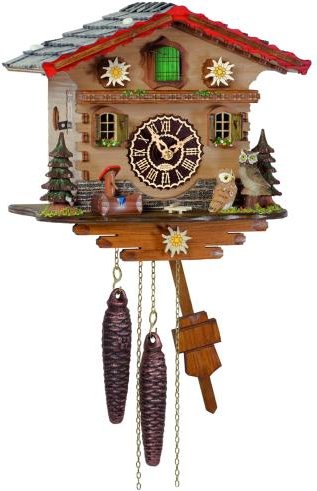 Trenkle Kuckucksuhr, mechanisches Kettenzugwerk