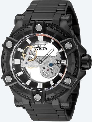 INVICTA Automatikuhr "Bolt" XXL, schwarz