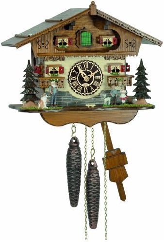 Trenkle Kuckucksuhr, Handaufzug