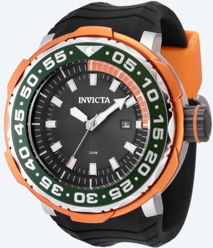 INVICTA Herrenuhr "Pro Diver" XXL, schwarz